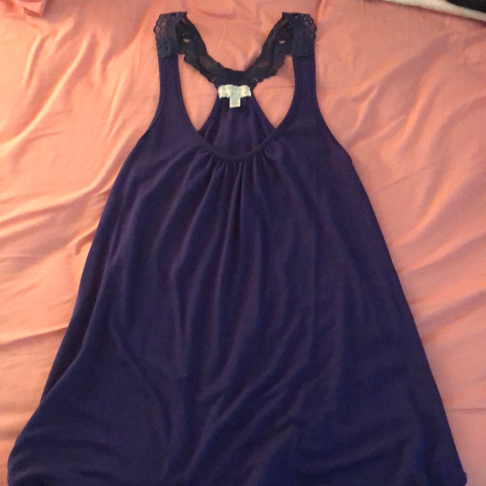 Purple tank top